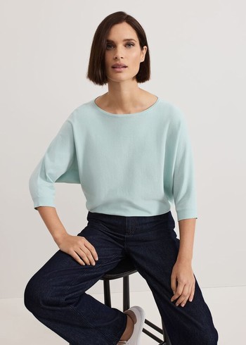 Phase Eight Cristine Knitwear Light Green Canada | PNFSDR-428